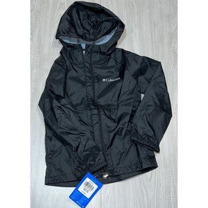 Columbia black jacket 4/5 XXS  waterproof coat raincoat NWT